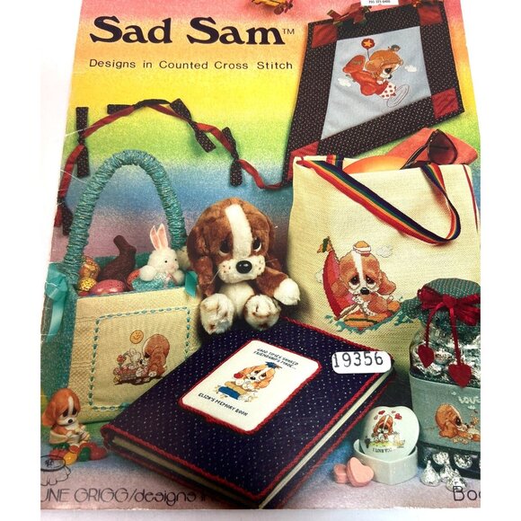 Sad Sam Designs In Counted Cross Stitch Book 31 By June Grigg Designs Inc - Picture 1 of 4